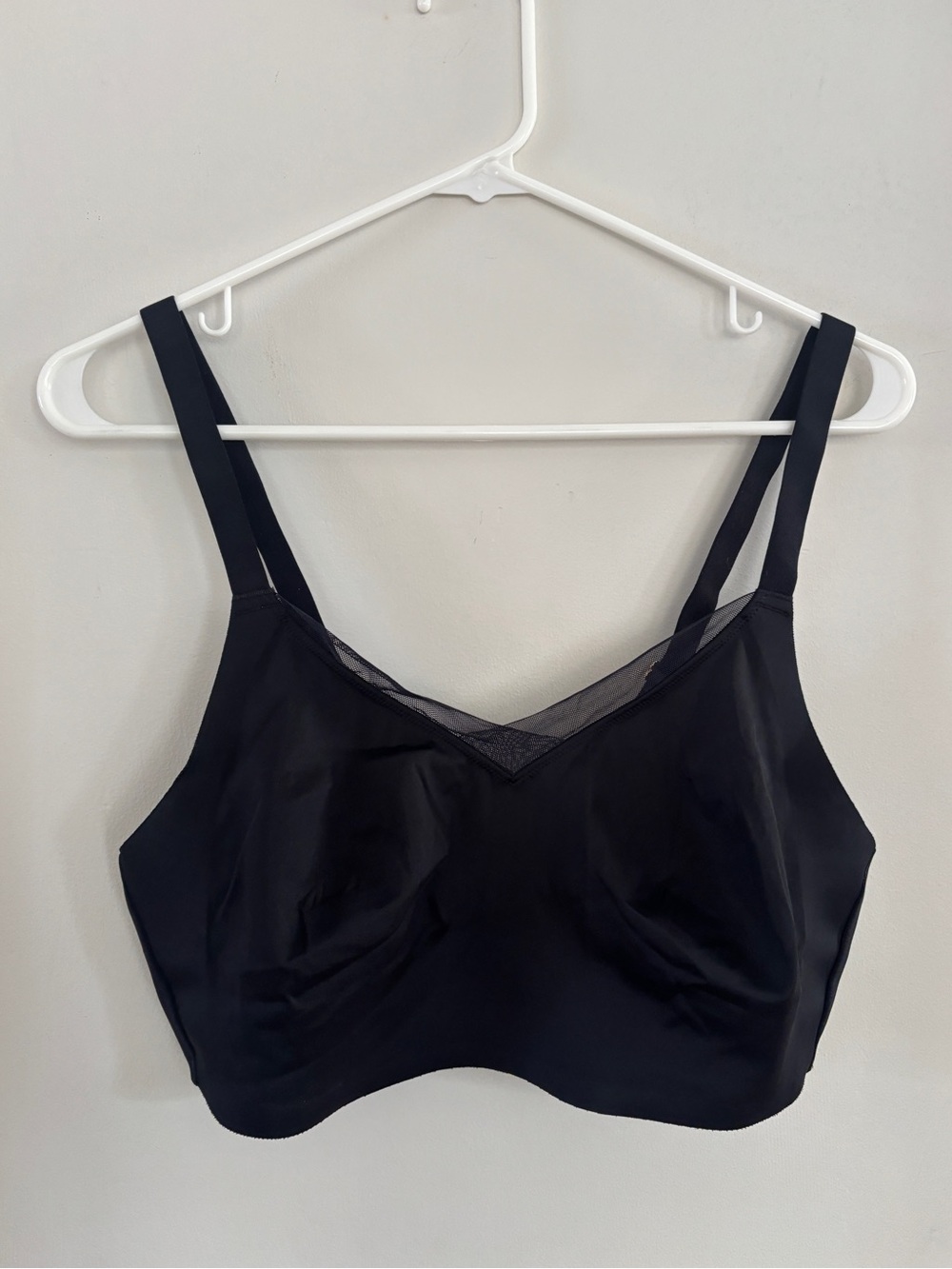 ThirdLove Black 24/7 Classic Unlined Wireless Minimizer Bra Size 36E